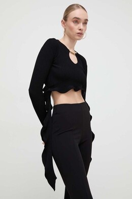 Versace Jeans Couture: Чёрный свитер 