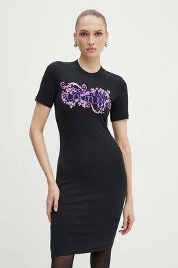 Versace Jeans Couture: Чёрное платье 