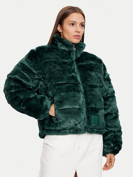 Alpha Industries: Зелёный пуховик 