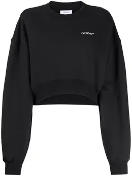Off-White: Хлопковый свитшот 