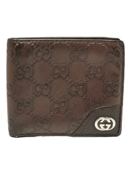 Gucci Pre-Owned: Коричневый кошелёк 