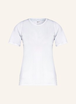 Nike: Белая рубашка  Dri FIT