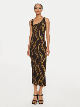 Versace Jeans Couture: Чёрное платье 