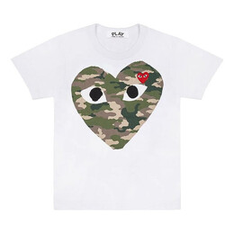 Comme Des Garçons Play: Футболка с коротким рукавом 