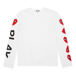 Comme Des Garçons Play: Футболка с длинным рукавом 