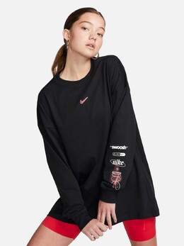 Nike: Блуза  NSW с принтом