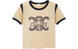 CELINE: Жёлтая футболка 