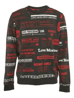 Love Moschino: Свитшот с принтом 
