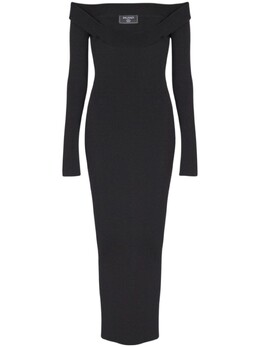 Balmain: Длинное платье 