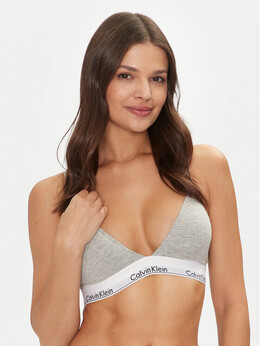 Calvin Klein Underwear: Серый бюстгальтер 