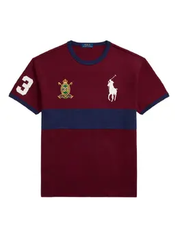 Polo Ralph Lauren: Бордовая футболка 