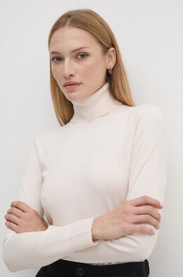 Sisley: Бежевый свитер 