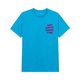 Anti Social Social Club: Синяя футболка 