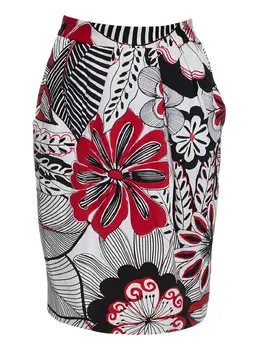 Dolce & Gabbana Pre-Owned: Юбка с растительным принтом 