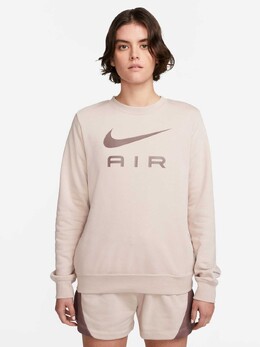 Nike: Бежевая блуза  Air