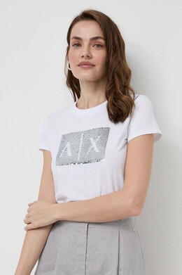 Armani Exchange: Хлопковая футболка 
