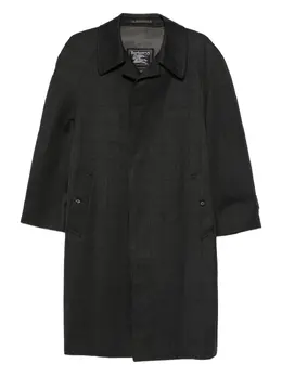 Burberry Pre-Owned: Плащ из шерсти 