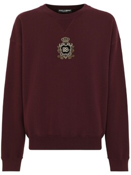 Dolce & Gabbana: Красная толстовка 