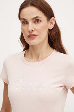 Armani Exchange: Хлопковая футболка 