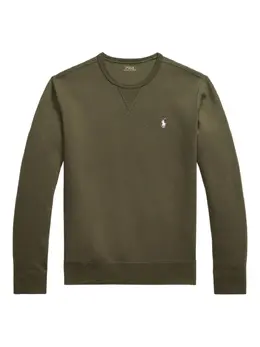 Polo Ralph Lauren: Зелёный свитшот 