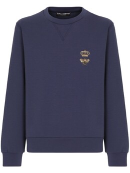 Dolce & Gabbana: Толстовка с вышивкой 