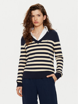 Tommy Hilfiger: Бежевый свитер 