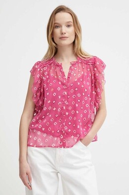 Pepe Jeans: Розовая рубашка 