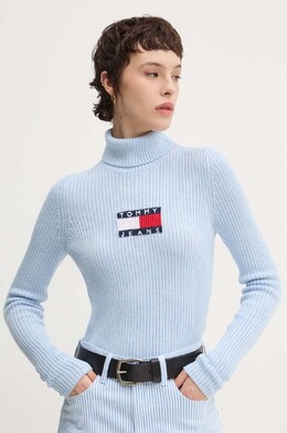 Tommy Jeans: Синий свитер 