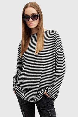 Allsaints: Блуза в полоску 