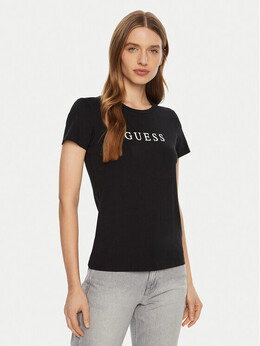 GUESS: Чёрная футболка 