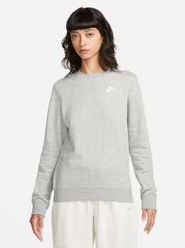 Nike: Серая блуза  Club