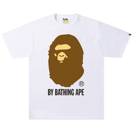 A BATHING APE: Белая футболка 