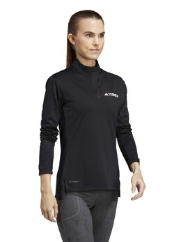 Adidas: Чёрная блуза  Terrex