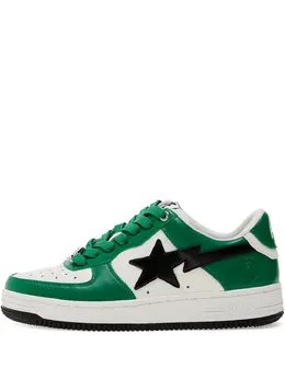 A BATHING APE®: Зелёные кроссовки 