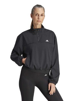 Adidas: Чёрная блуза  Essentials