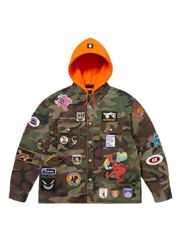 Supreme: Зелёная куртка 