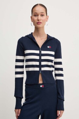 Tommy Jeans: Тёмный кардиган 