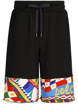 Dolce & Gabbana: Чёрные шорты 