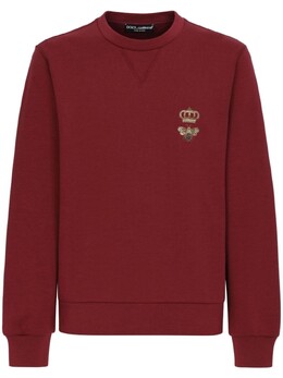 Dolce & Gabbana: Толстовка с вышивкой 