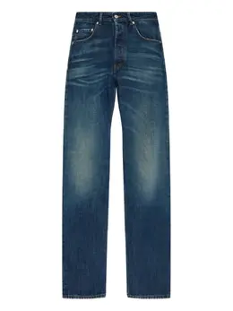MM6 Maison Margiela: Голубые джинсы 