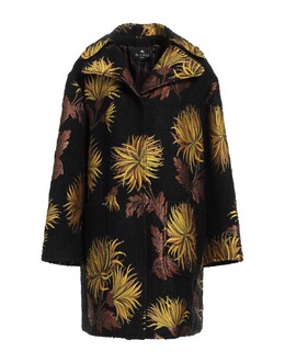 Etro: Чёрное пальто 
