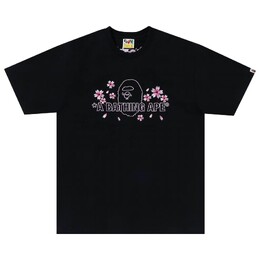 A BATHING APE: Чёрная футболка 