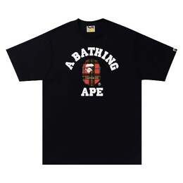 A BATHING APE: Футболка в клетку 