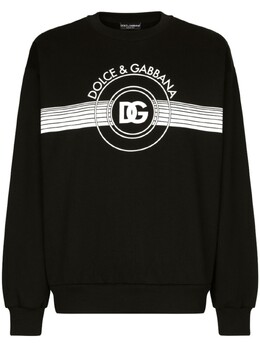 Dolce & Gabbana: Чёрная толстовка 