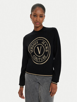 Versace Jeans Couture: Чёрный свитер 