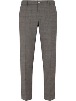 Dolce & Gabbana: Брюки  Prince of Wales в клетку