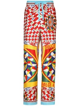 Dolce & Gabbana: Прямые брюки 