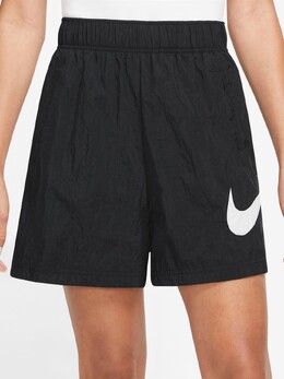 Nike: Чёрные шорты 