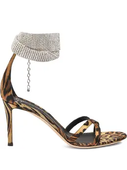 Giuseppe Zanotti: Коричневые сандалии  Janell