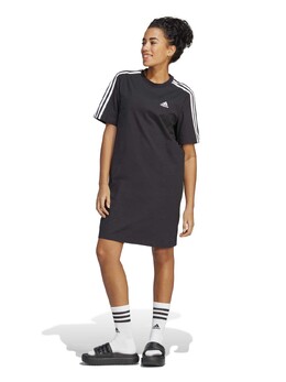 Adidas: Платье  Essentials в полоску